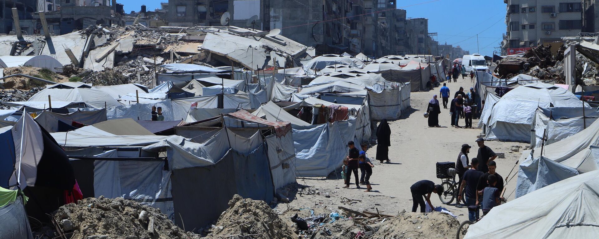 الفلسطينيون شمال غزة يكافحون للبقاء في ظل غياب المساعدات  - سبوتنيك عربي, 1920, 17.06.2025