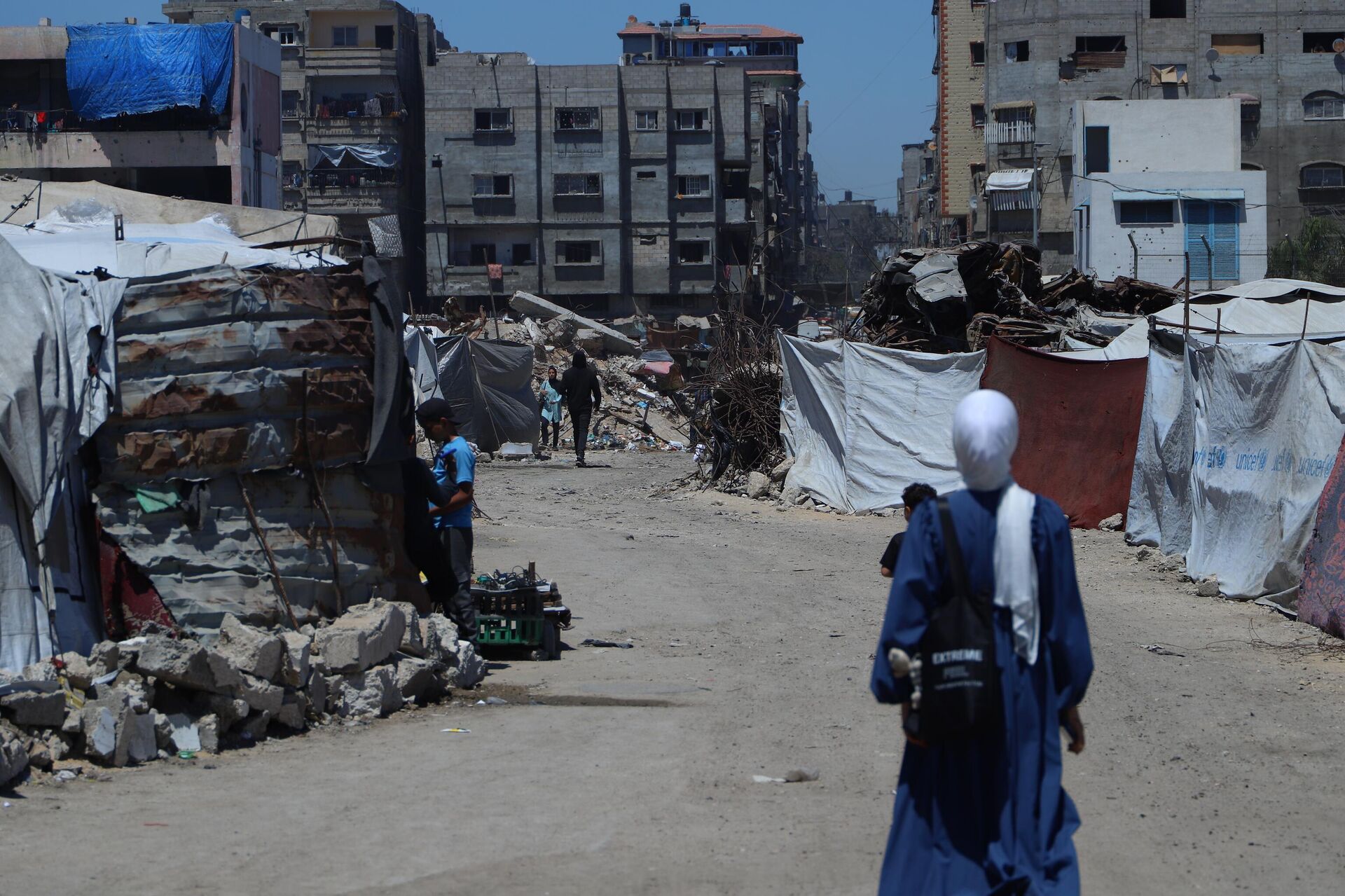 الفلسطينيون شمال غزة يكافحون للبقاء في ظل غياب المساعدات  - سبوتنيك عربي, 1920, 03.06.2025