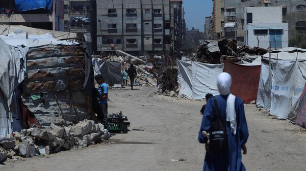 الفلسطينيون شمال غزة يكافحون للبقاء في ظل غياب المساعدات  - سبوتنيك عربي