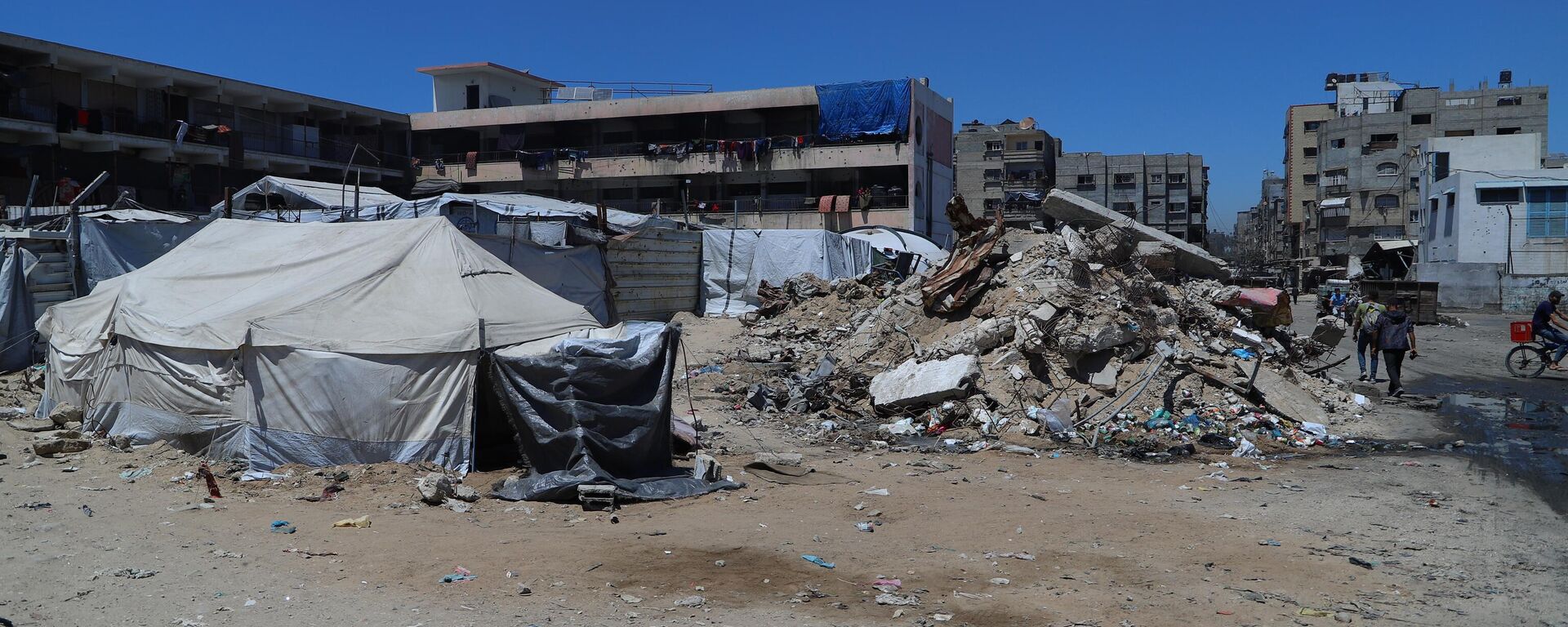 الفلسطينيون شمال غزة يكافحون للبقاء في ظل غياب المساعدات  - سبوتنيك عربي, 1920, 16.07.2025