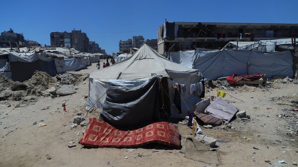 الفلسطينيون شمال غزة يكافحون للبقاء في ظل غياب المساعدات  - سبوتنيك عربي