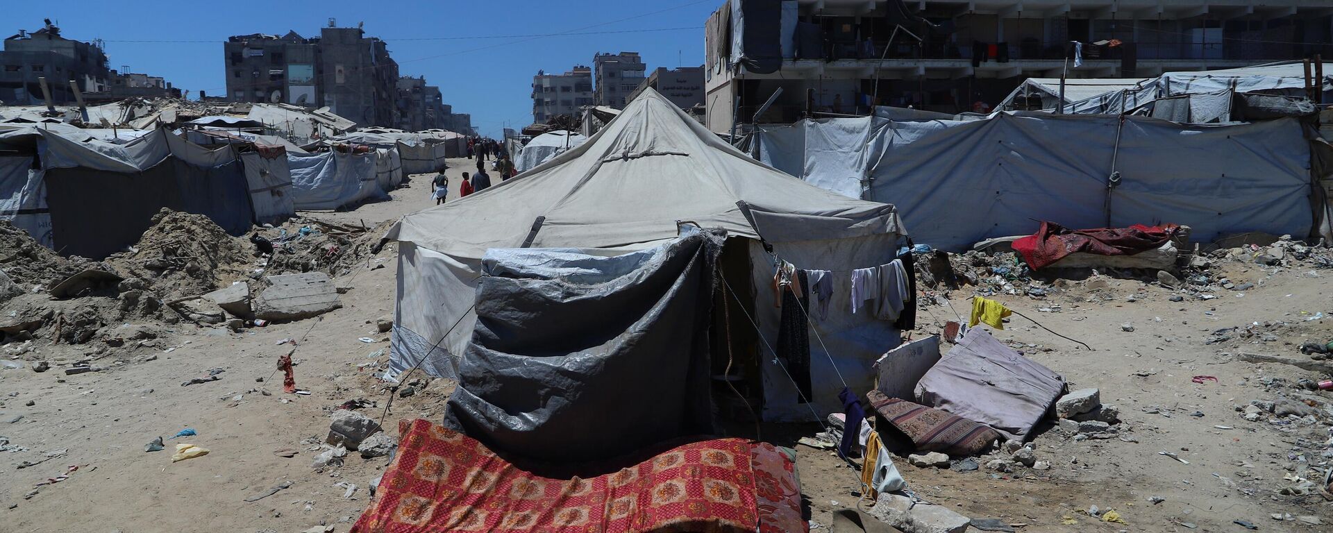 الفلسطينيون شمال غزة يكافحون للبقاء في ظل غياب المساعدات  - سبوتنيك عربي, 1920, 06.06.2025