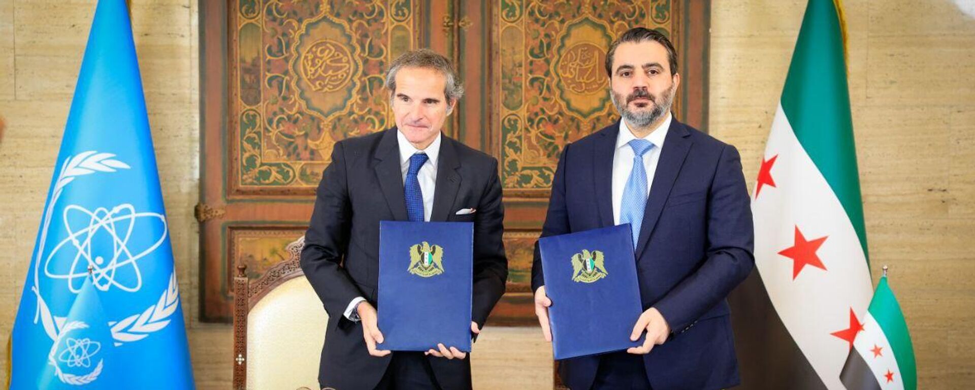 سوريا توقع مذكرة تفاهم مع وكالة الطاقة الذرية للتعاون بمجال أمن الغذاء ومكافحة السرطان سوريا توقع مذكرة تفاهم مع وكالة الطاقة الذرية للتعاون بمجال أمن الغذاء ومكافحة السرطان - سبوتنيك عربي, 1920, 04.06.2025