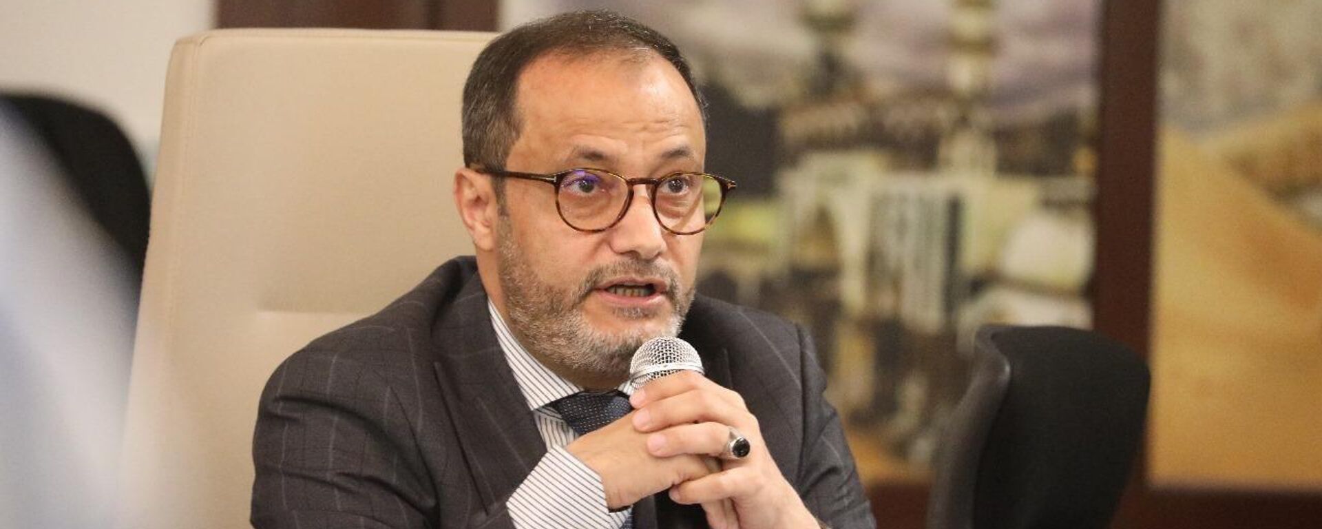 مسؤول الإعلام بالبعثة الاممية في ليبيا، محمد الأسعدي  - سبوتنيك عربي, 1920, 06.04.2026