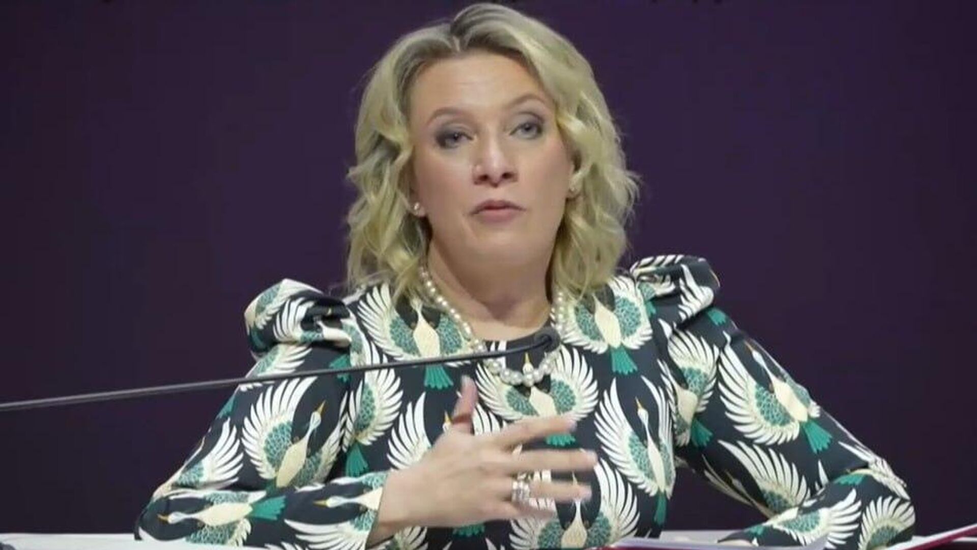 المتحدثة باسن الخارجية الروسية، ماريا زاخاروفا - سبوتنيك عربي, 1920, 07.11.2025