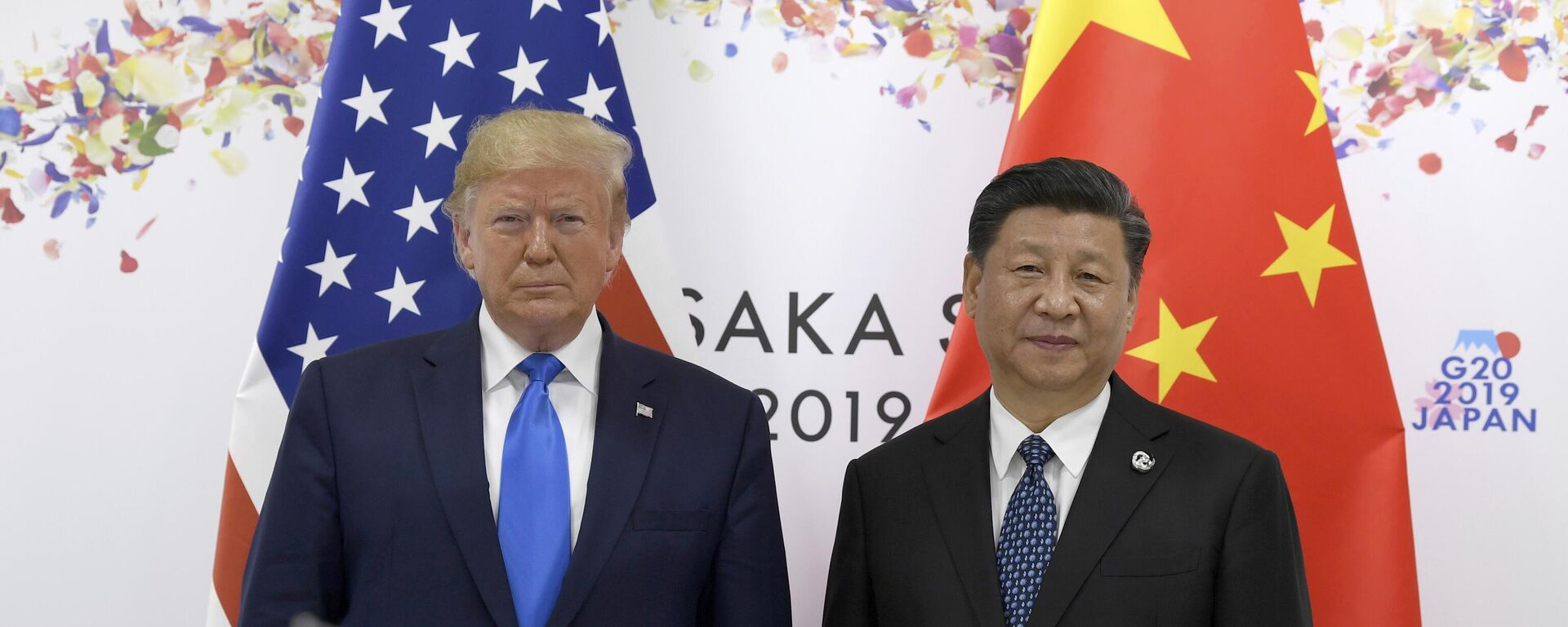 الرئيس الأمريكي دونالد ترامب ونظيره الصيني شي جين بينغ - سبوتنيك عربي, 1920, 28.06.2025