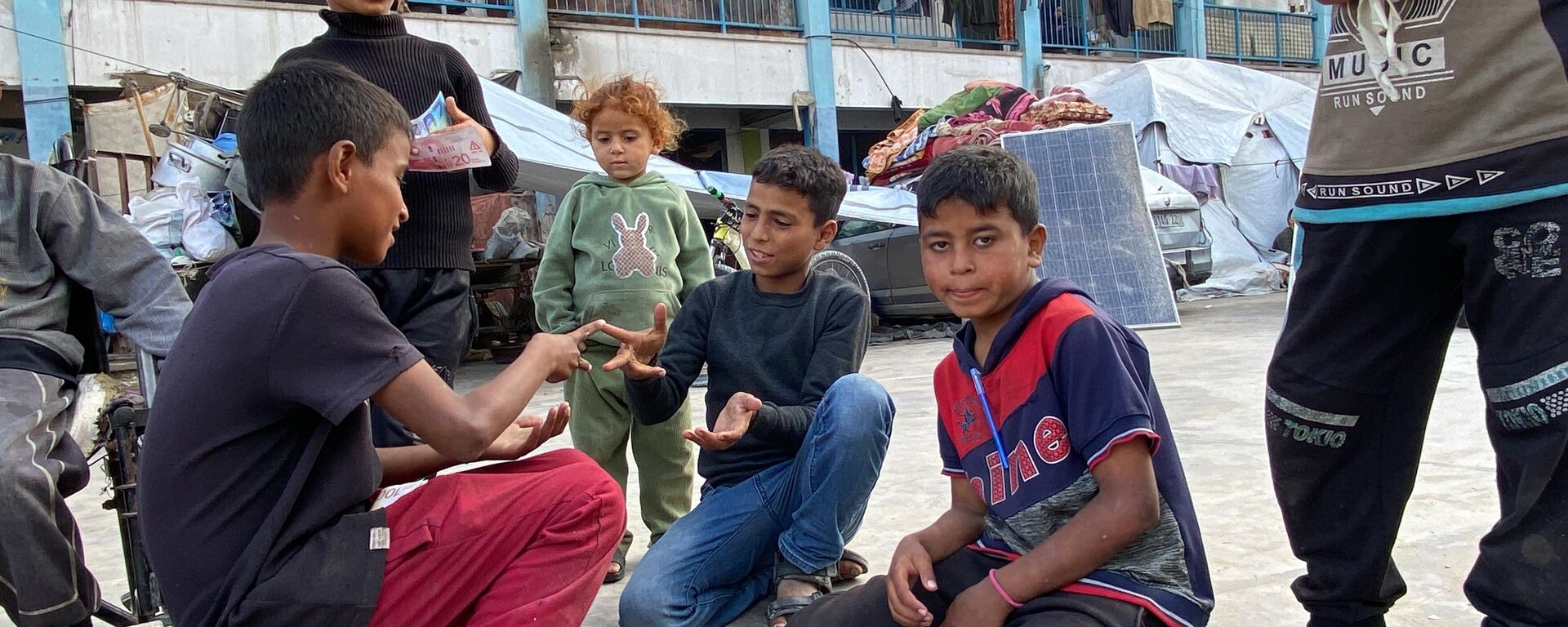 الحرب تخفي مظاهر عيد الأضحى وأطفال قطاع غزة يبحثون عن فرحة غائبة - سبوتنيك عربي, 1920, 07.06.2025