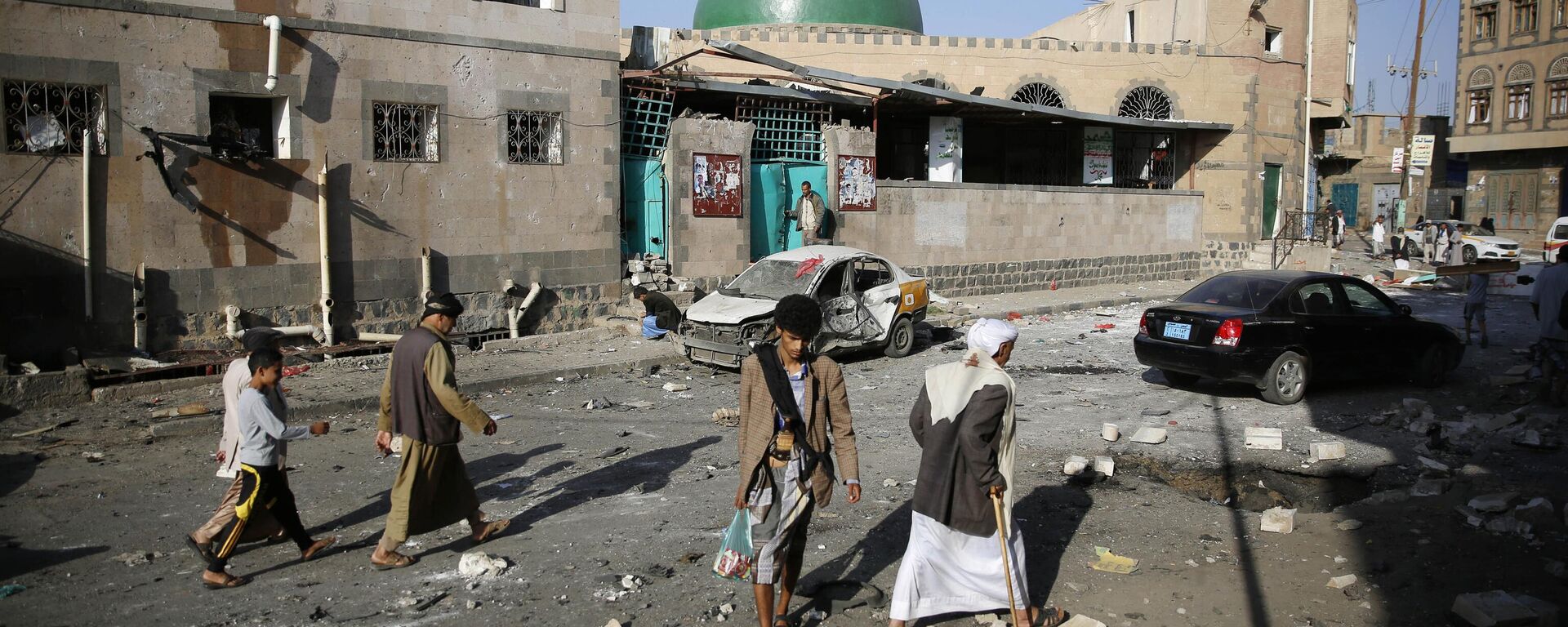 مسجد في صنعاء، اليمن - سبوتنيك عربي, 1920, 12.06.2025