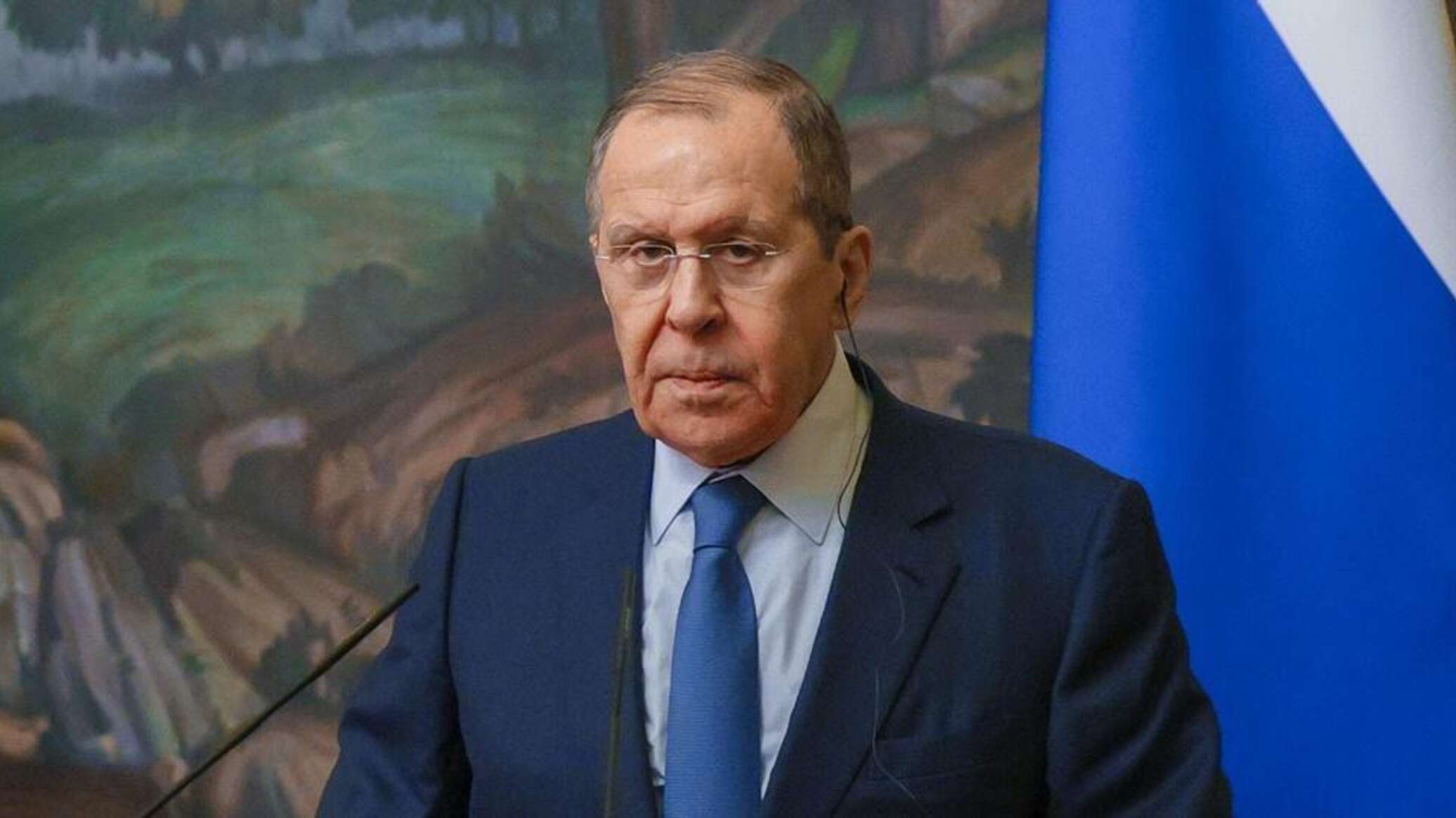 لافروف يعقد مؤتمرا صحفيا مع نظيره البيلاروسي بعد محادثات في موسكو