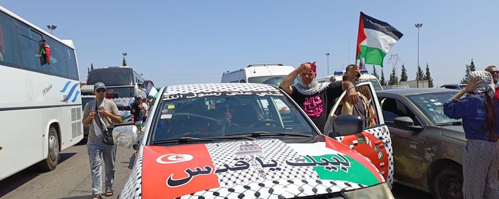 متحدث باسم قافلة الصمود: لم نتلق إلى حدّ الآن أي تصاريح رسمية للدخول إلى الأراضي المصرية - سبوتنيك عربي, 1920, 14.06.2025