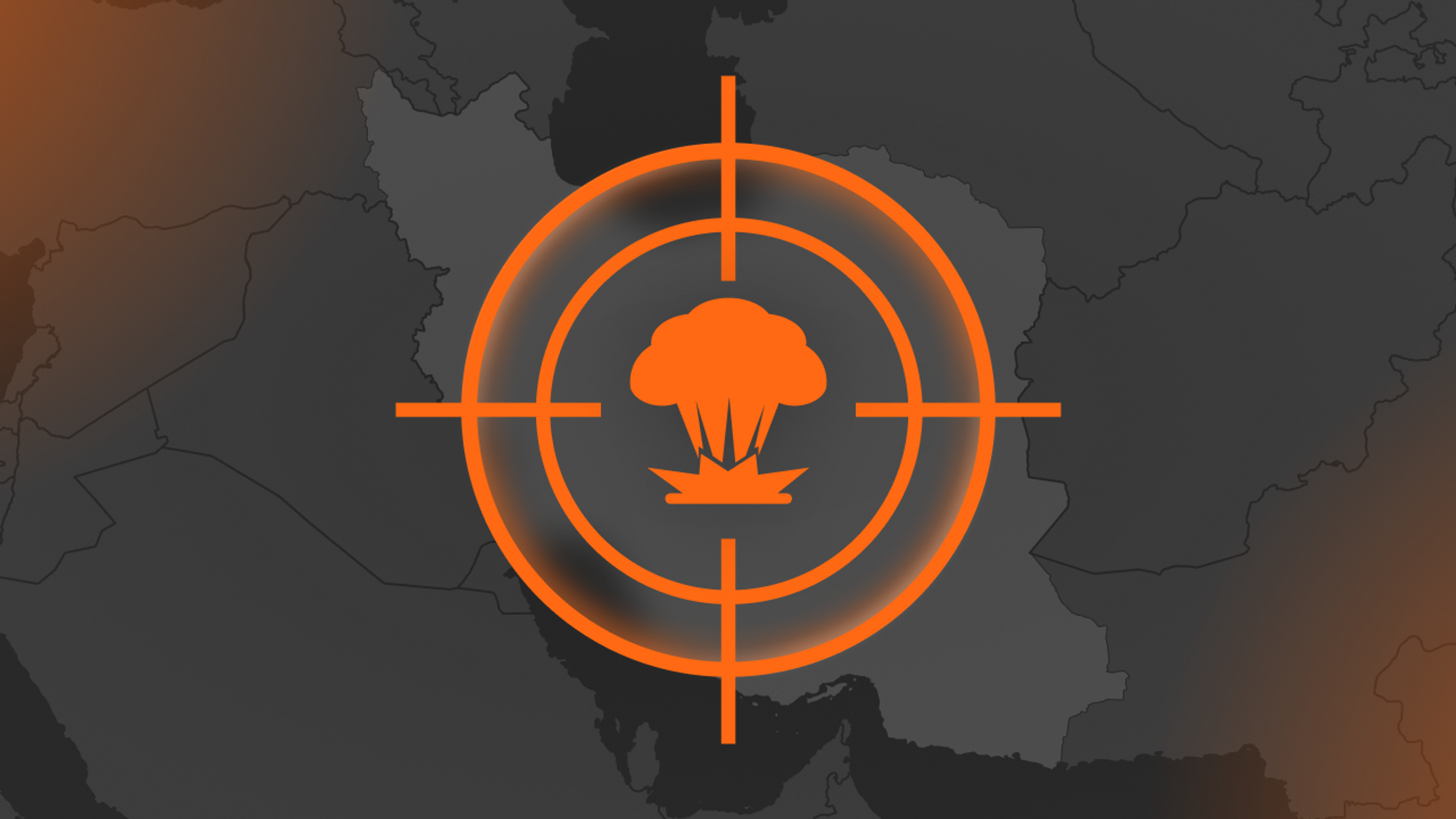 خريطة توزع أهداف الضربات الإسرائيلية في إيران