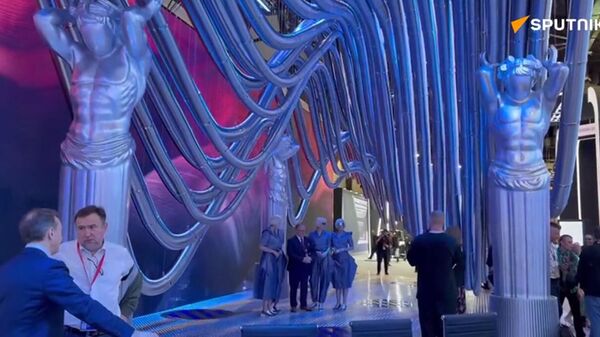 أجنحة الشركات الروسية  تجذب الأنظار في منتدى بطرسبورغ الاقتصادي الدولي 2025 - سبوتنيك عربي