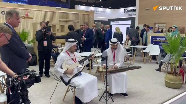 جناح البحرين، في منتدى بطرسبورغ الاقتصادي الدولي 2025 - سبوتنيك عربي