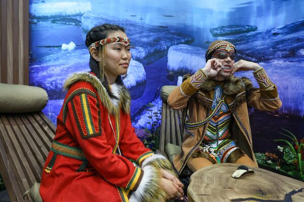 مشاركون من آسيا الوسطى في منتدى بطرسبورغ الاقتصادي الدولي لعام 2025.  - سبوتنيك عربي