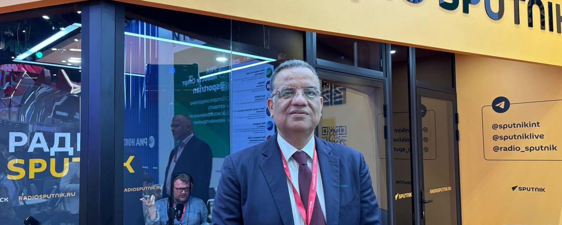 رئيس لجنة الثقافة والسياحة والآثار والإعلام في مجلس الشيوخ المصري، الدكتور محمود مسلم - سبوتنيك عربي, 1920, 20.06.2025