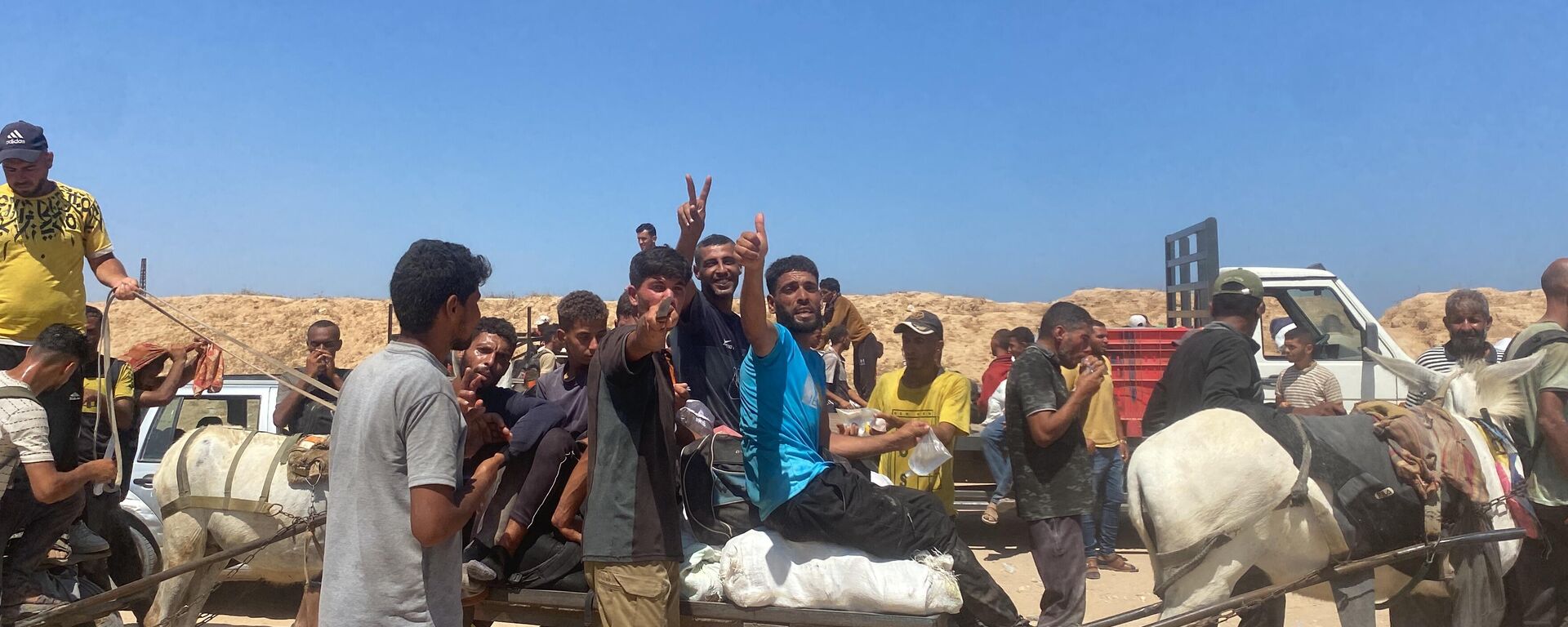 مراكز المساعدات في غزة... مصائد موت أثناء الحصول على بعض الطعام - سبوتنيك عربي, 1920, 25.06.2025