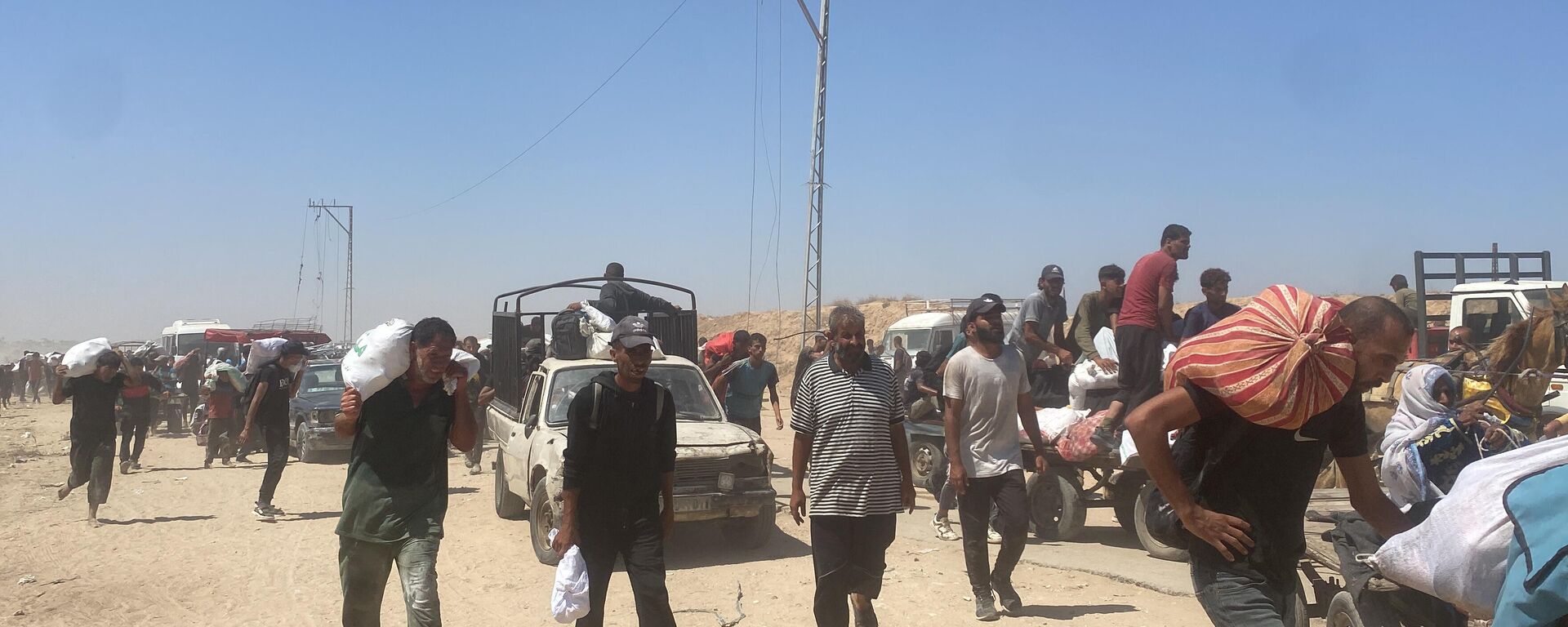 مراكز المساعدات في غزة... مصائد موت أثناء الحصول على بعض الطعام - سبوتنيك عربي, 1920, 21.07.2025