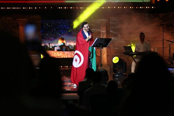 افتتاح الدورة الـ 25 للمهرجان العربي للإذاعة والتلفزيون  - سبوتنيك عربي