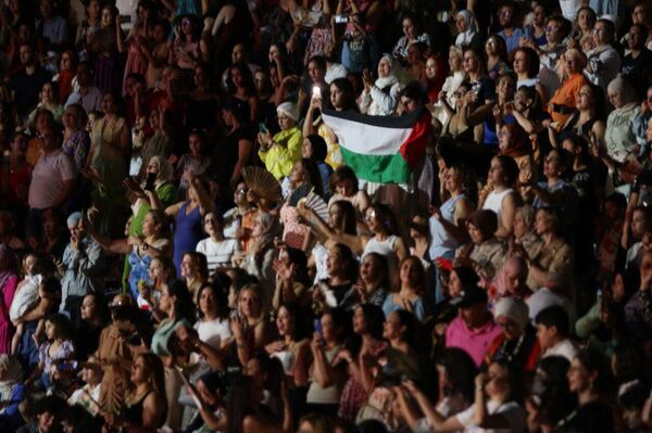 افتتاح الدورة الـ 25 للمهرجان العربي للإذاعة والتلفزيون  - سبوتنيك عربي