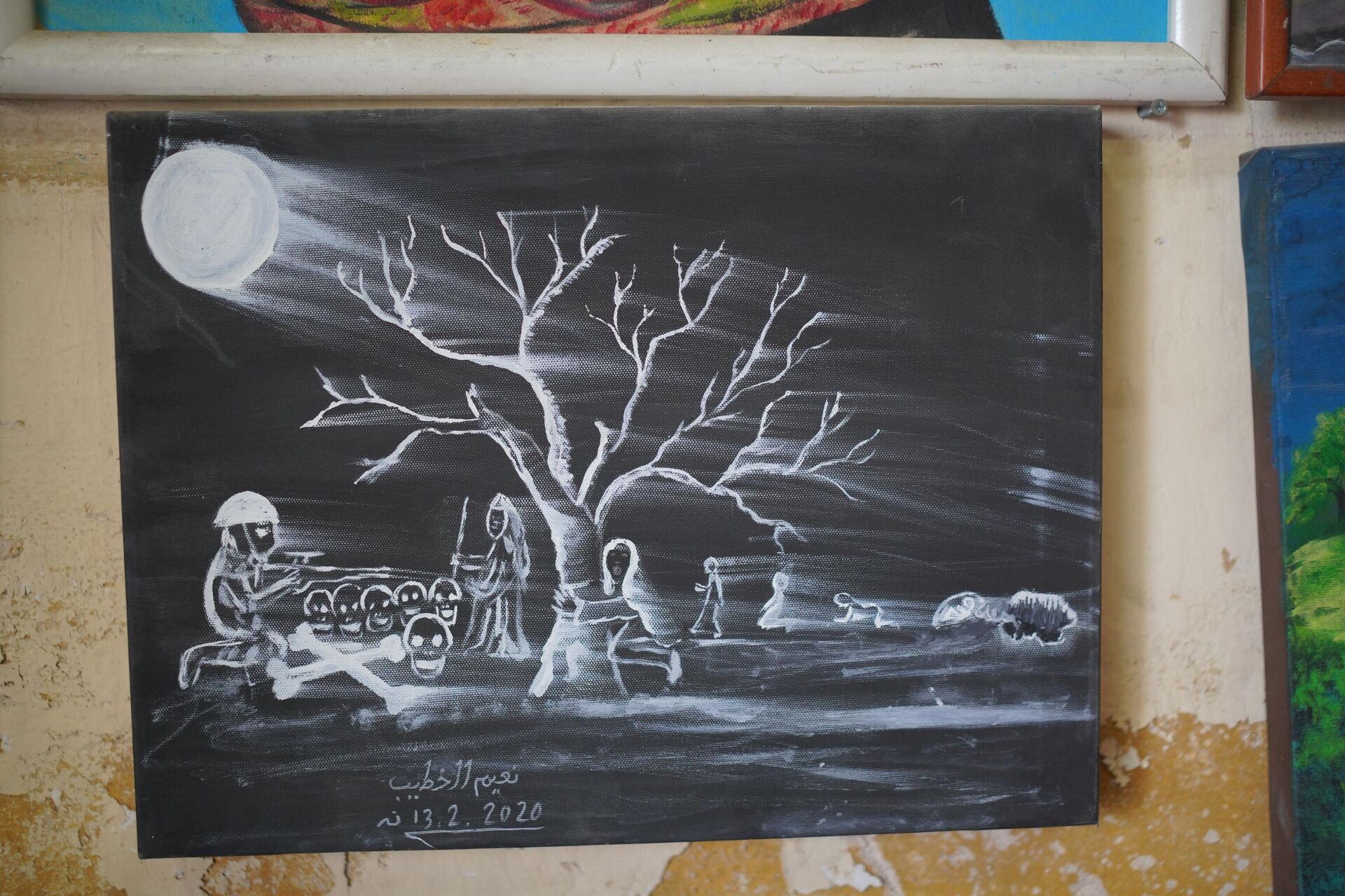 فنان تشكيلي يجسد الواقع الفلسطيني من خلال الرسم - سبوتنيك عربي, 1920, 24.06.2025