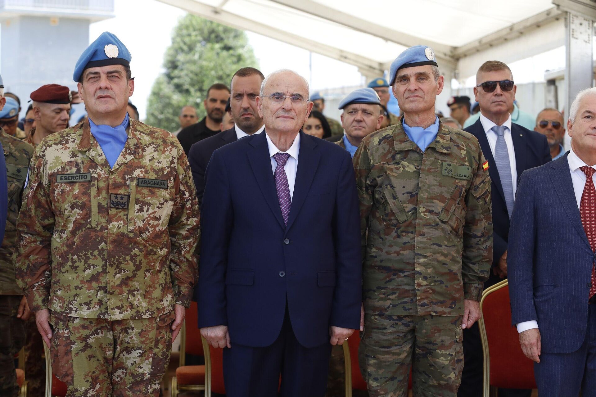 لبنان يشهد تسلم إيطاليا قيادة اليونفيل خلفا لإسبانيا لبنان يشهد تسلم إيطاليا قيادة اليونفيل خلفا لإسبانيا - سبوتنيك عربي, 1920, 24.06.2025