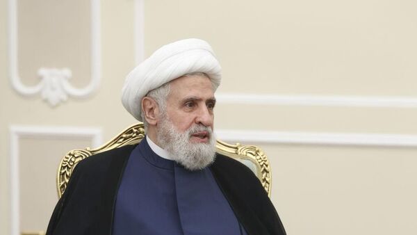  الأمين العام لحزب الله اللبناني، الشيخ نعيم قاسم - سبوتنيك عربي