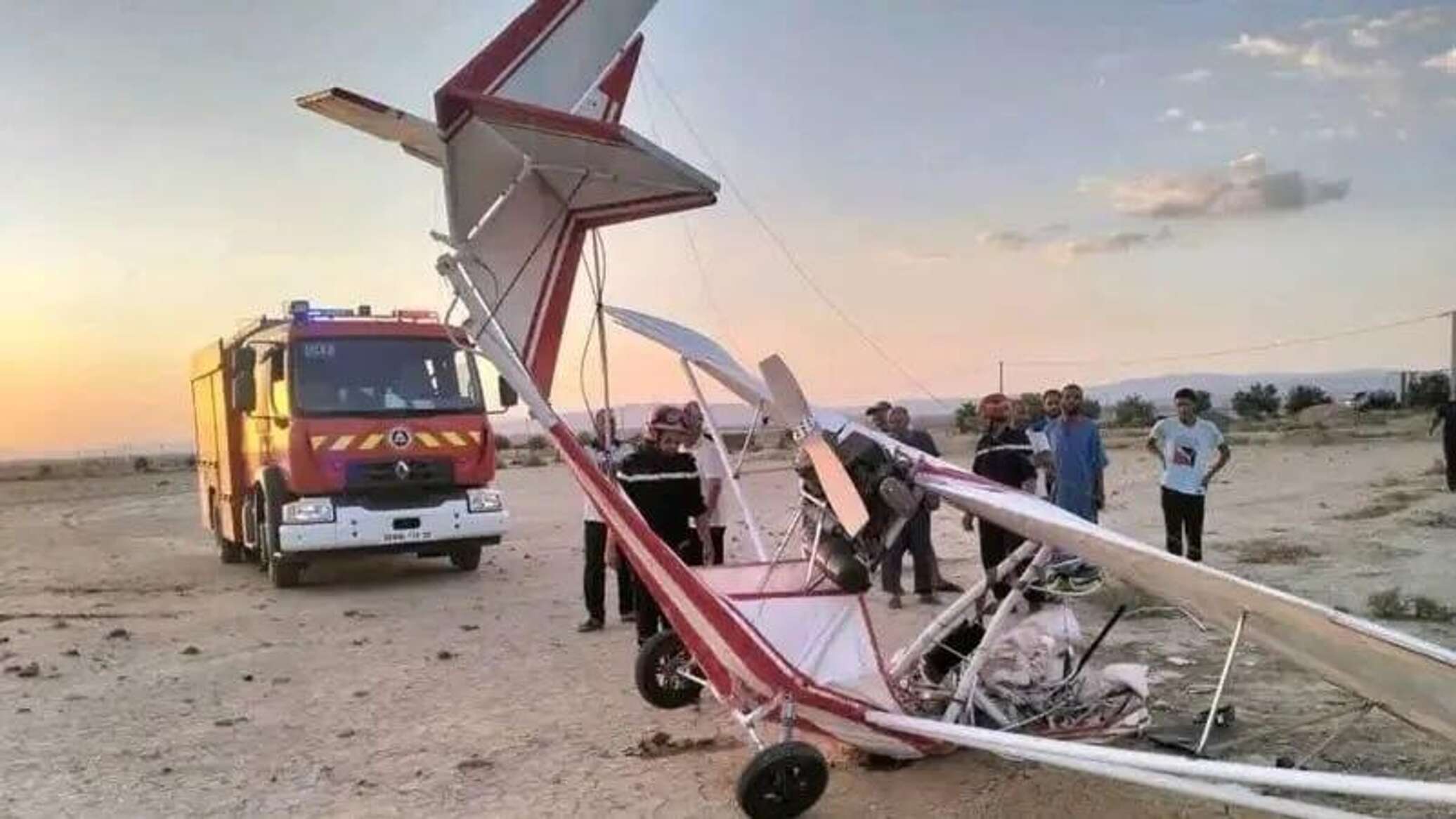 مقتل "عباس بن فرناس" الجزائر بسقوط طائرته.. وتضامن شعبي واسع... فيديو