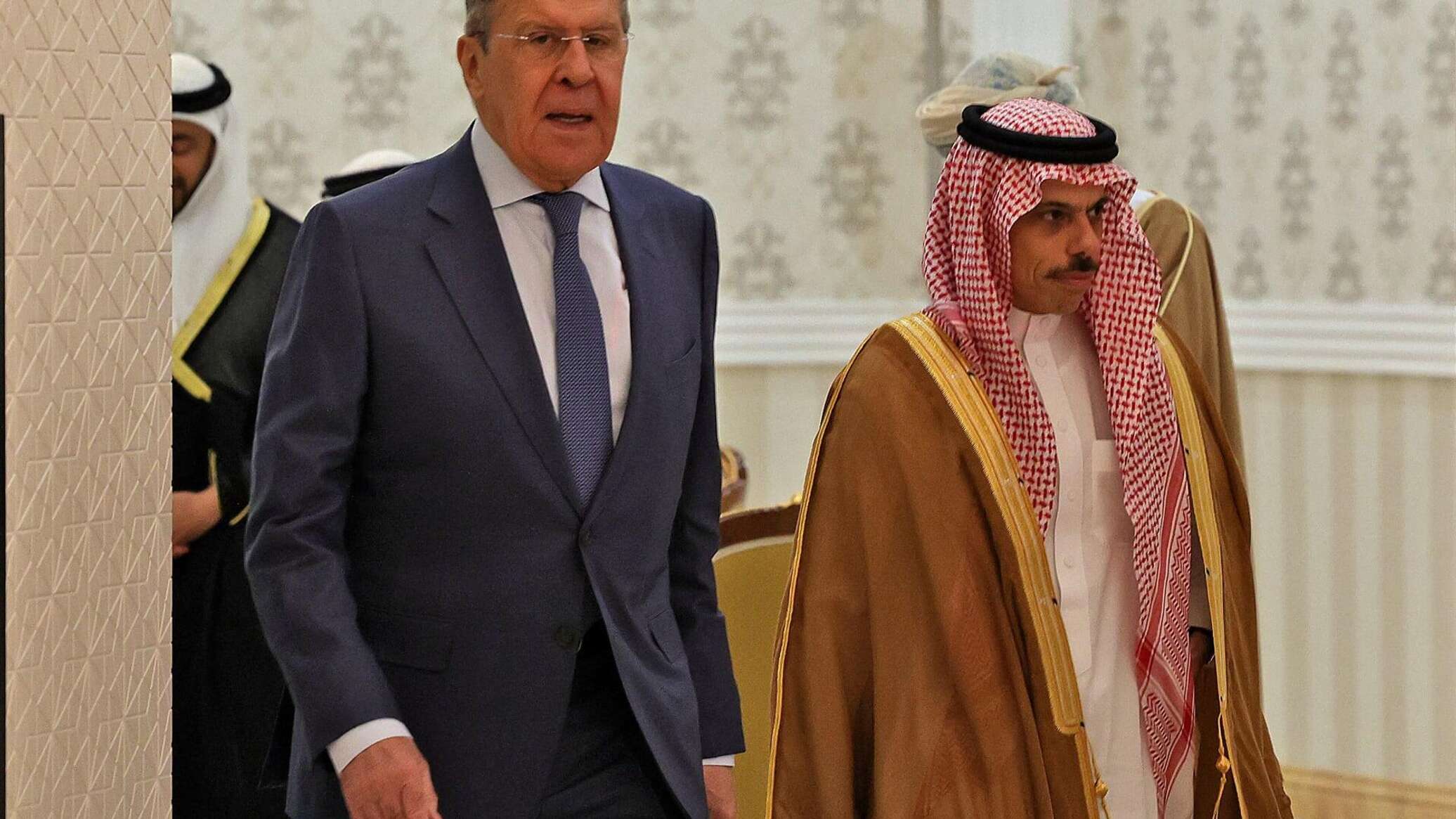 مباشر... لافروف يجري محادثات مع نظيره السعودي في موسكو-عاجل