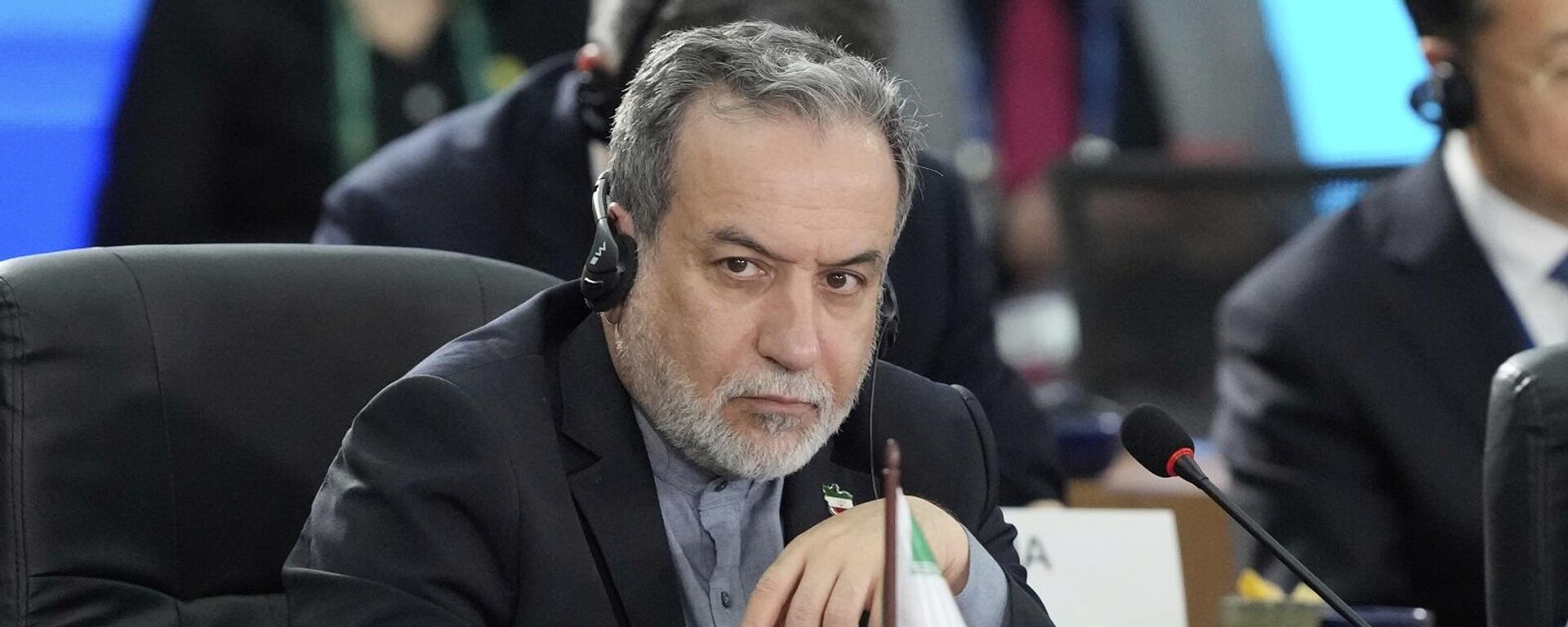 وزير الخارجية الإيراني، عباس عراقجي، في قمة بريكس المنعقدة بالبرازيل، 7 يوليو/ تموز 2025 - سبوتنيك عربي, 1920, 21.07.2025