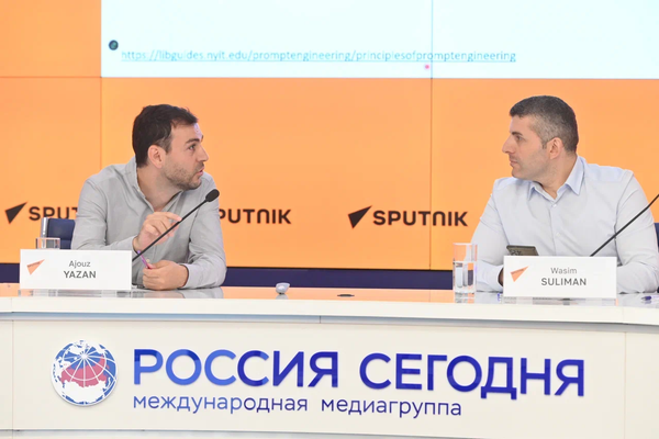 سبوتنيك ويونا تنظمان ورشة عمل حول أساليب استثمار الذكاء الاصطناعي في مجال الإعلام - سبوتنيك عربي