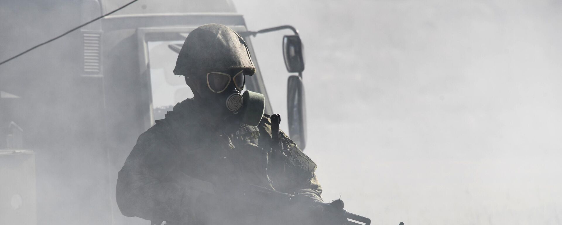 جنود يرتدون أقنعة للحماية من الغازات السامة - سبوتنيك عربي, 1920, 17.07.2025