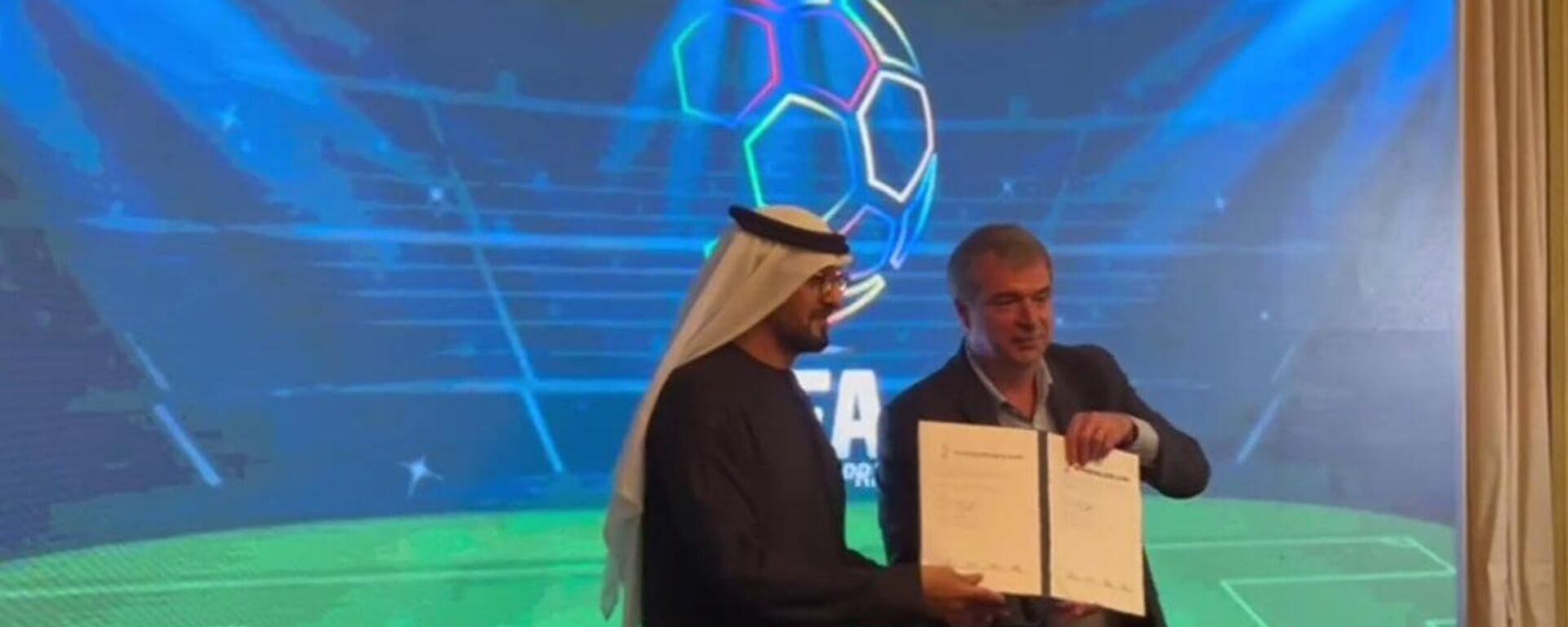 بيفا والبرازيل يوقعان مذكرة تعاون لتعزيز الرياضة في دول بريكس بيفا والبرازيل يوقعان مذكرة تعاون لتعزيز الرياضة في دول بريكس - سبوتنيك عربي, 1920, 10.07.2025