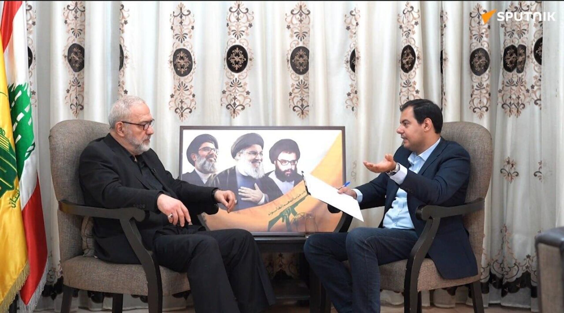 عضو المجلس السياسي في حزب الله والوزير السابق، محمود قماطي - سبوتنيك عربي, 1920, 12.07.2025