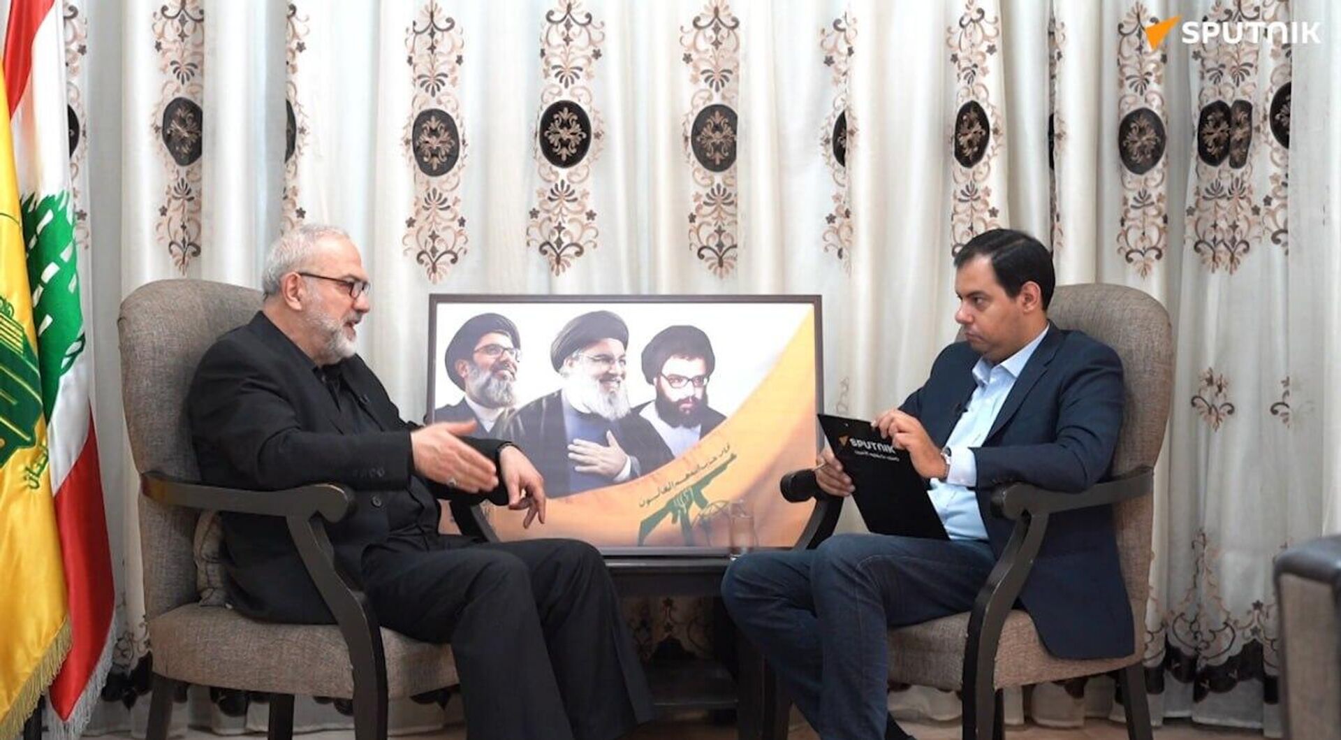 عضو المجلس السياسي في حزب الله والوزير السابق، محمود قماطي - سبوتنيك عربي, 1920, 12.07.2025