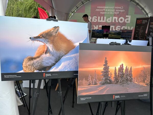 صورة من المهرجان السادس للجمعية الجغرافية الروسية "عجائب روسيا" في موسكو. - سبوتنيك عربي