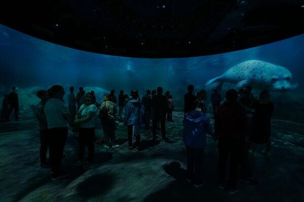 صورة من المهرجان السادس للجمعية الجغرافية الروسية "عجائب روسيا" في موسكو. - سبوتنيك عربي