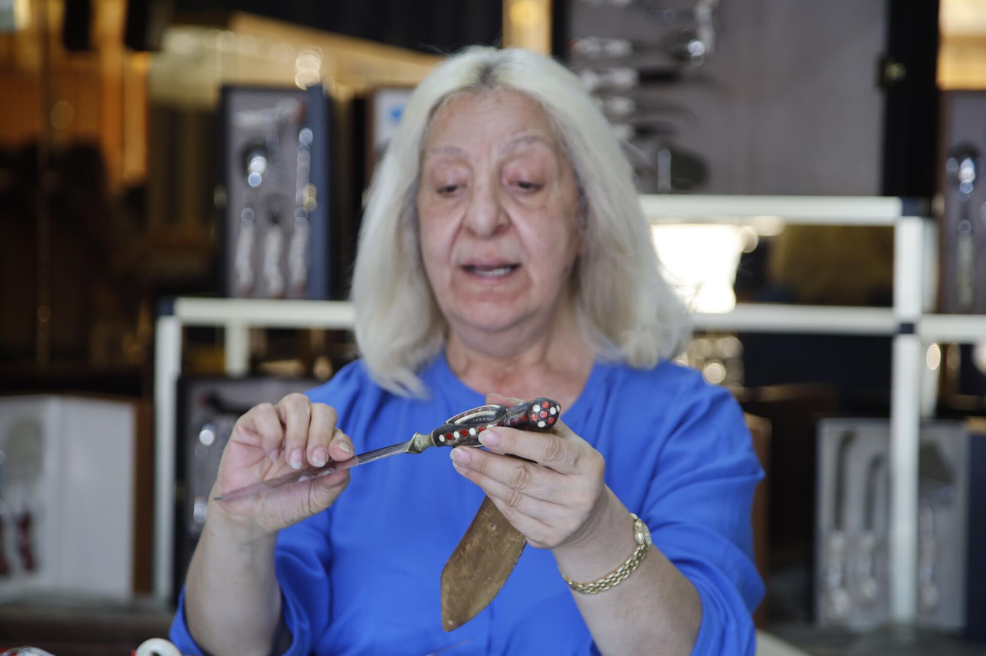 بين الأصالة والتجديد: السكاكين الجزينية تحاكي الزمن - سبوتنيك عربي, 1920, 16.07.2025