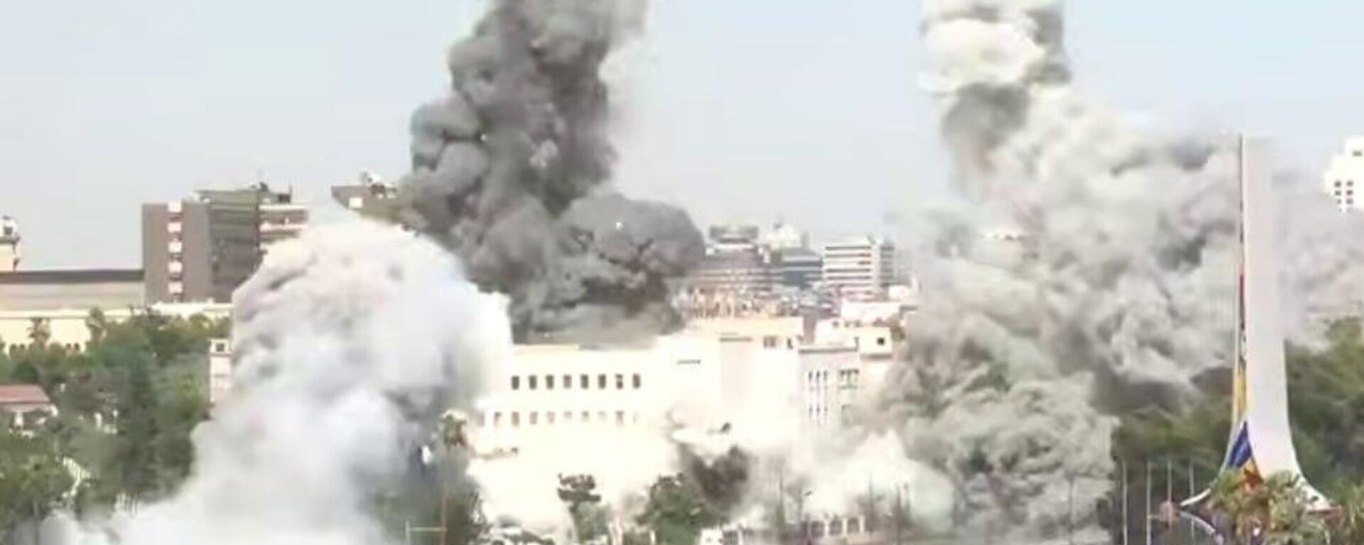 غارات اسرائيلية على دمشق - سبوتنيك عربي, 1920, 16.07.2025