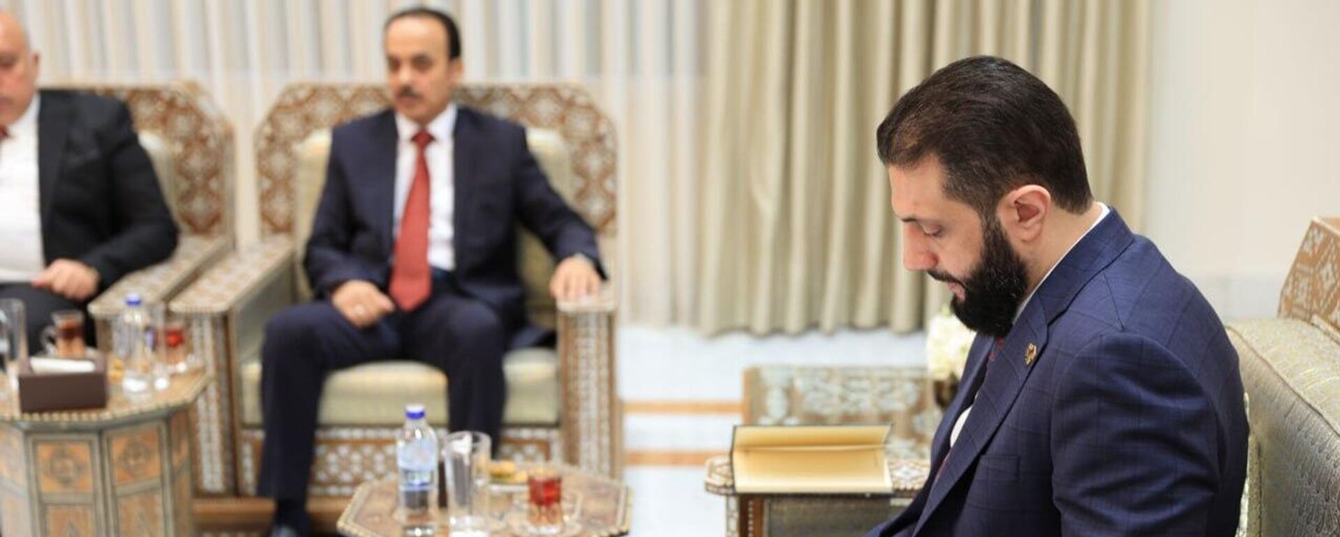 الرئيس السوري للمرحلة الانتقالية أحمد الشرع - سبوتنيك عربي, 1920, 25.08.2025