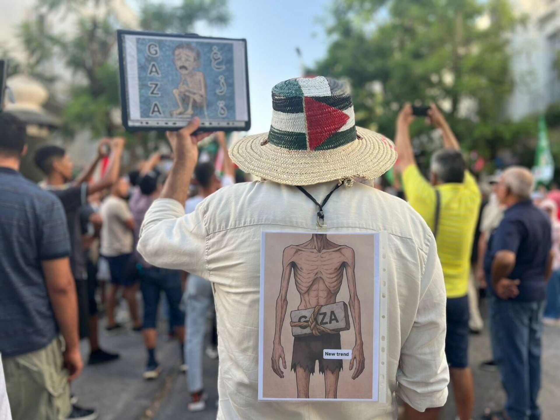 تونس تنتفض لأجل غزة.. مسيرة حاشدة تندد بالحرب والتجويع وتدعو لكسر الصمت الدولي - سبوتنيك عربي, 1920, 20.07.2025