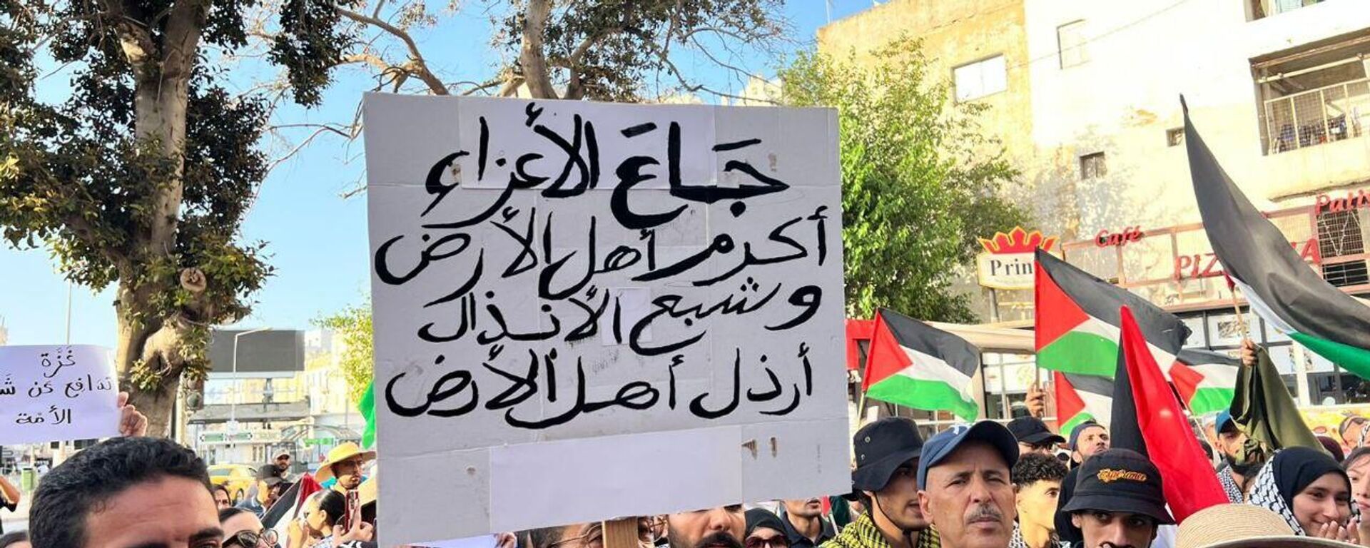 تونس تنتفض لأجل غزة.. مسيرة حاشدة تندد بالحرب والتجويع وتدعو لكسر الصمت الدولي - سبوتنيك عربي, 1920, 20.07.2025
