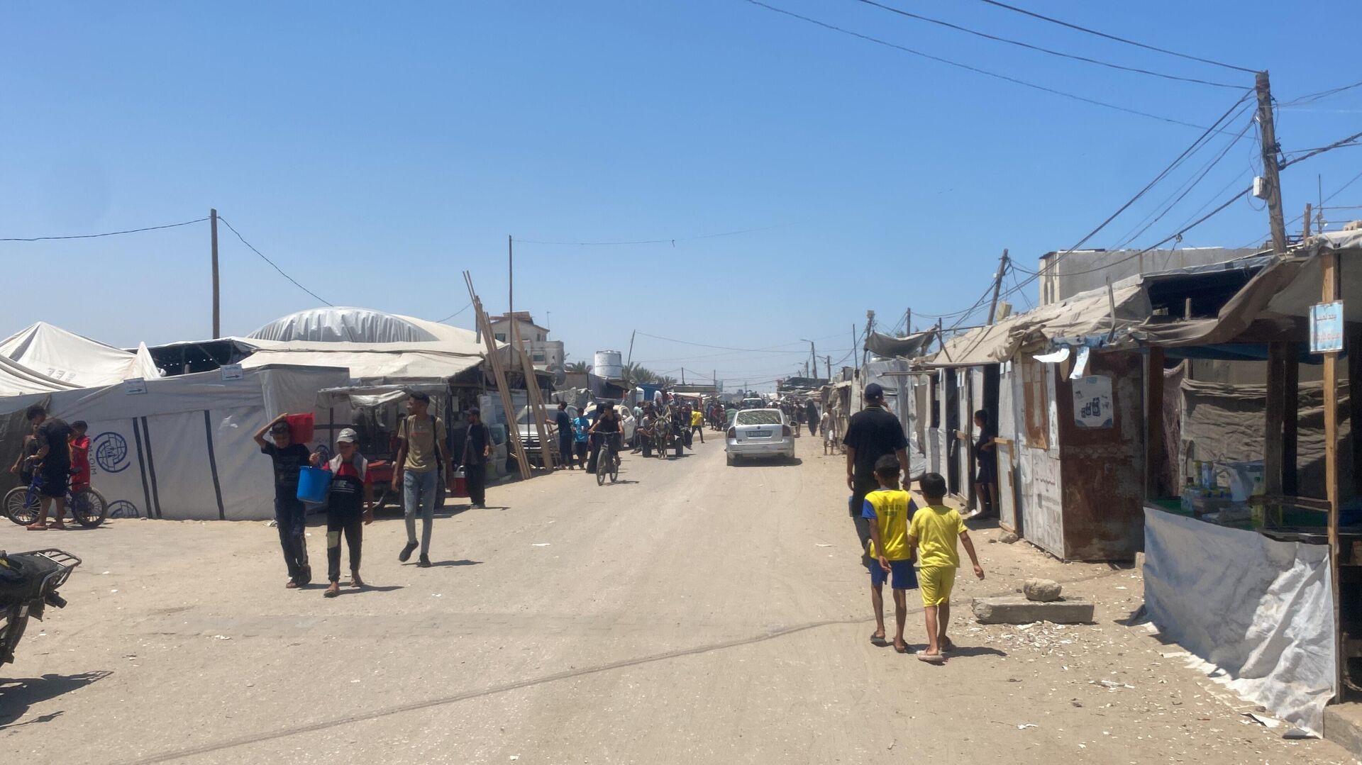 المدينة الإنسانية في رفح نكبة جديدة تلوح في الأفق والفلسطينيون يتمسكون في البقاء فوق أرضهم - سبوتنيك عربي, 1920, 23.07.2025