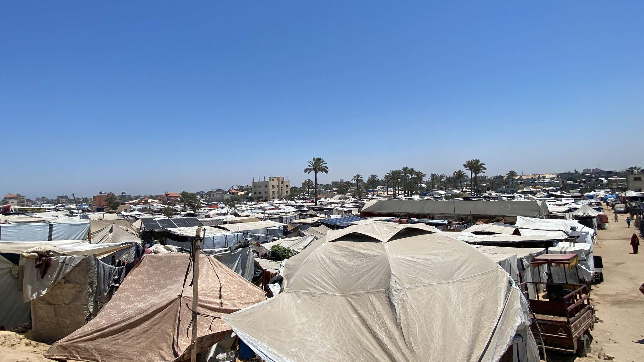 "المدينة الإنسانية" في رفح نكبة جديدة تلوح في الأفق والفلسطينيون يتمسكون بالبقاء فوق أرضهم