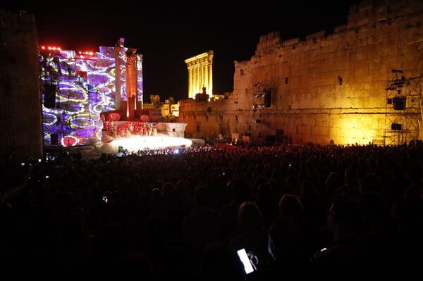 مشاهد من انطلاق مهرجانات بعلبك الدولية  - سبوتنيك عربي