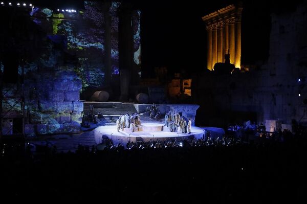 مشاهد من انطلاق مهرجانات بعلبك الدولية  - سبوتنيك عربي