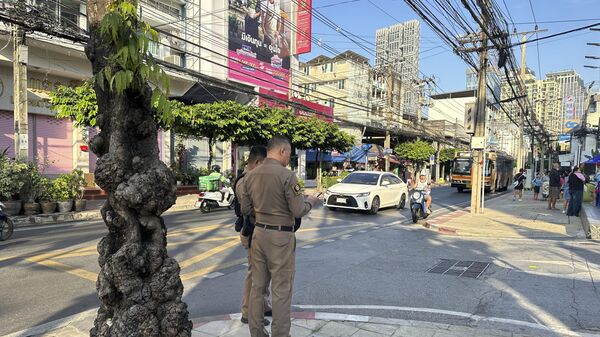 شرطة تايلاند في بانكوك - سبوتنيك عربي