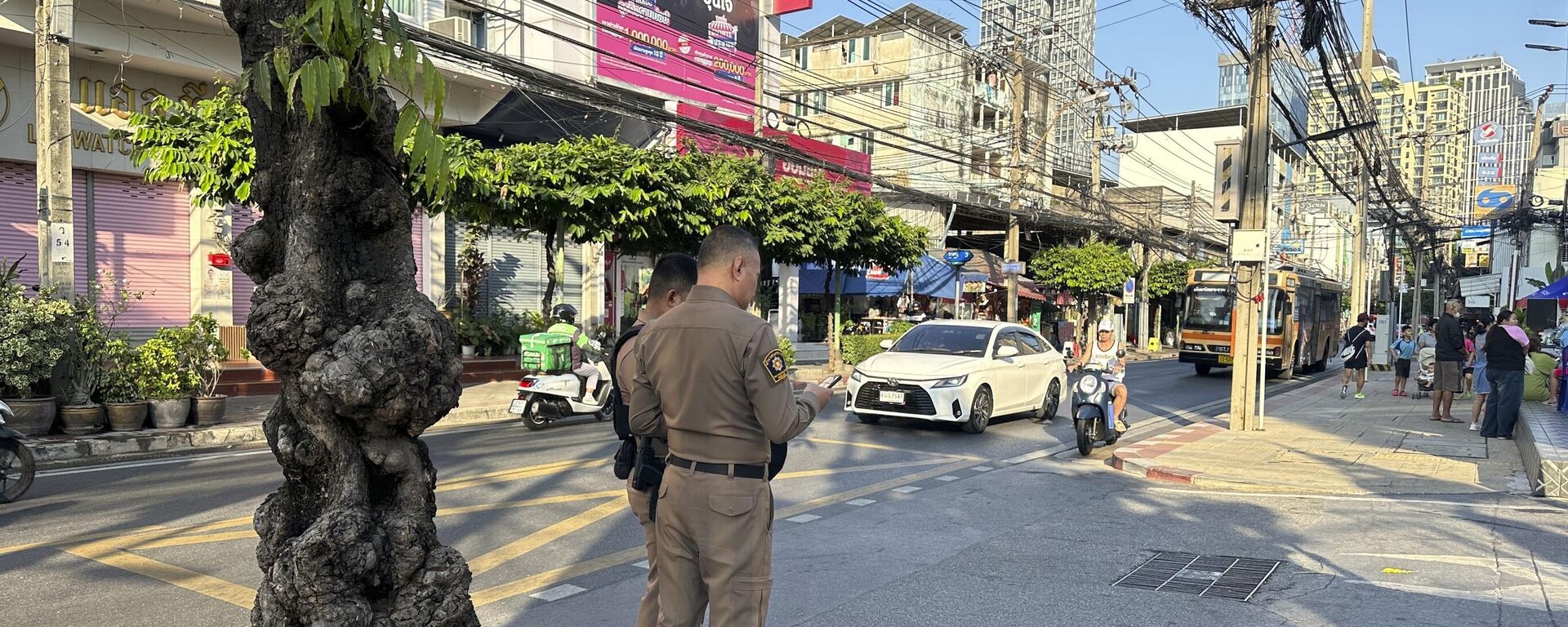 شرطة تايلاند في بانكوك - سبوتنيك عربي, 1920, 24.09.2025