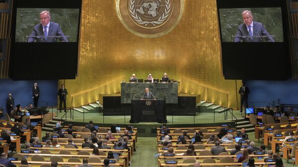 مؤتمر حل الدولتين في الأمم المتحدة - سبوتنيك عربي