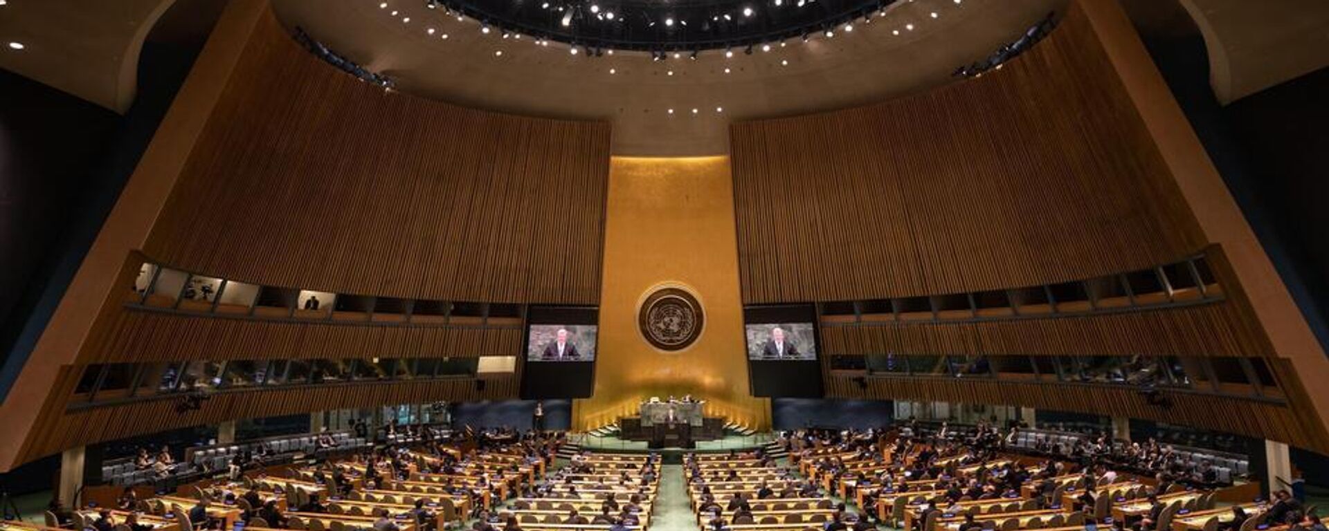 بث مباشر... انطلاق أعمال اليوم الثاني للمؤتمر الدولي بشأن حل الدولتين في نيويورك  - سبوتنيك عربي, 1920, 29.07.2025