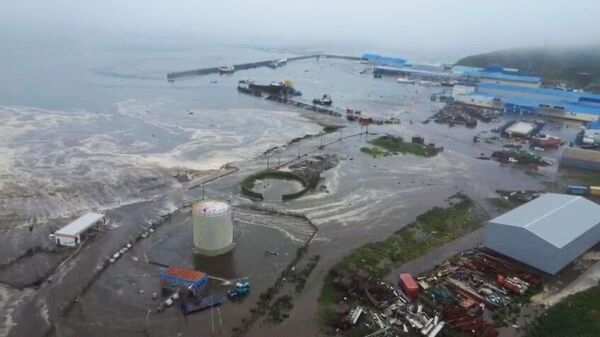 آثار الزلزال في إقليم كامتشاتكا شرقي روسيا - سبوتنيك عربي